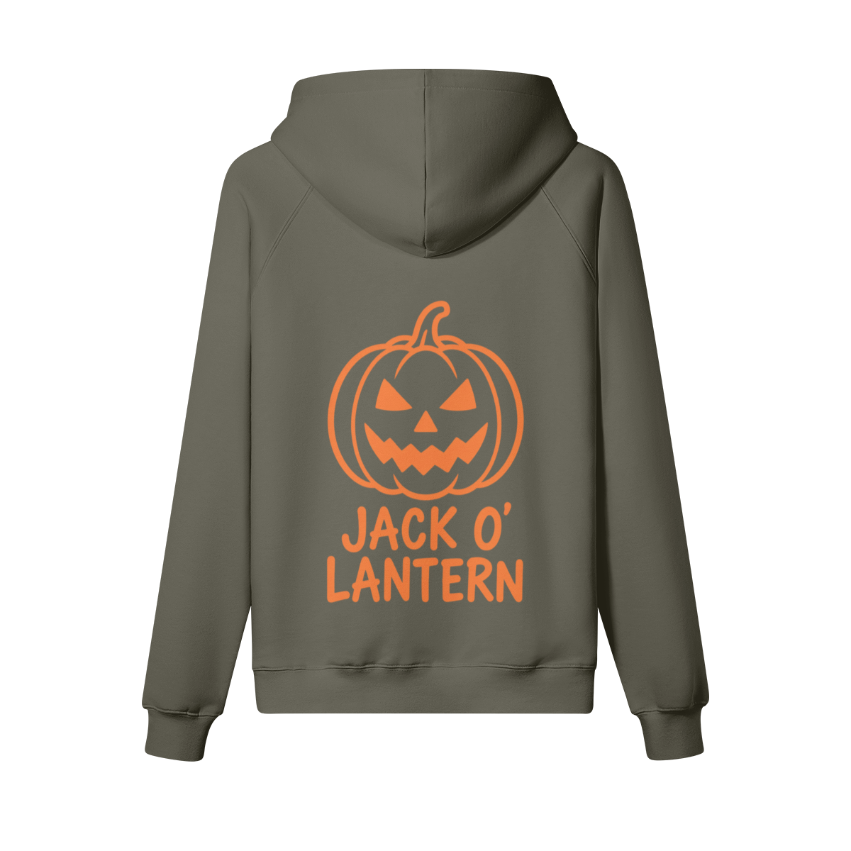 Jack O Lantern Heavyweight Hoodie in Charcoal Grey - Staten Island Fits