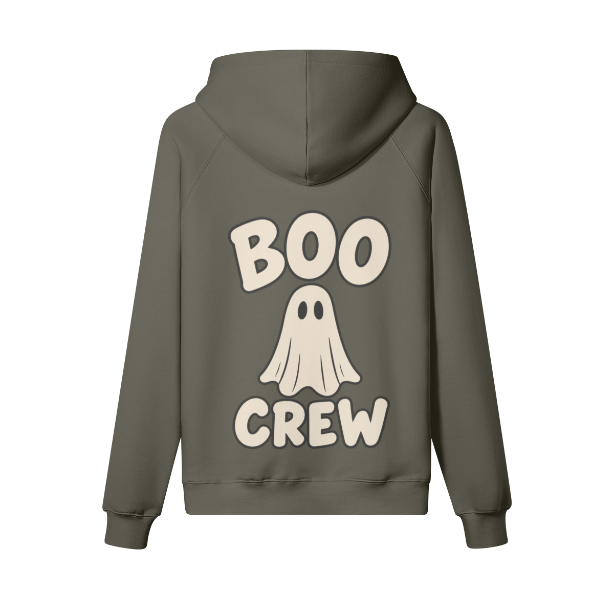 Boo Crew Heavyweight Hoodie in Charcoal Grey - Staten Island Fits