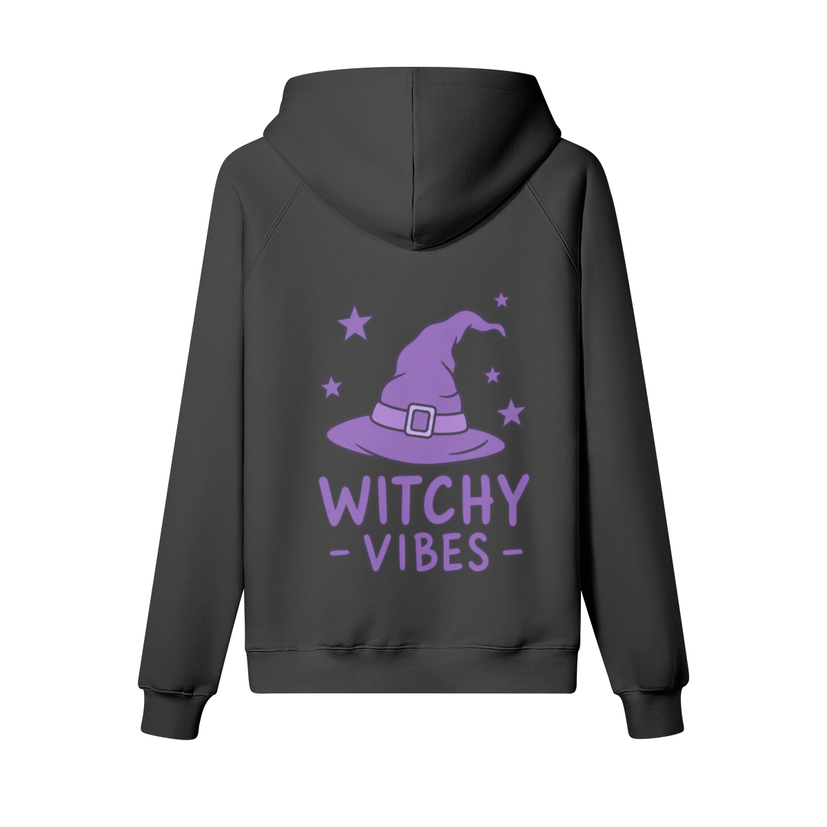 Witchy Vibe Heavyweight Hoodie in Black - Staten Island Fits