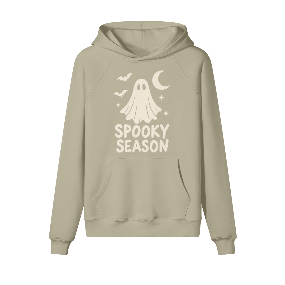 Spooky Season Halloween Hoodie in heavy cotton fleece — view 3 | Staten Island Fits