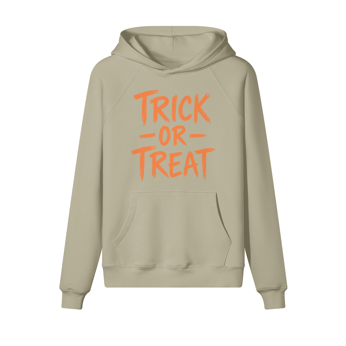 Trick or Treat Halloween Hoodie in heavy cotton fleece — view 5 | Staten Island Fits