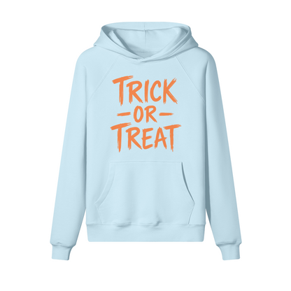 Trick or Treat Halloween Hoodie in heavy cotton fleece — view 6 | Staten Island Fits