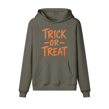 Trick or Treat Halloween Hoodie in heavy cotton fleece — view 12 | Staten Island Fits
