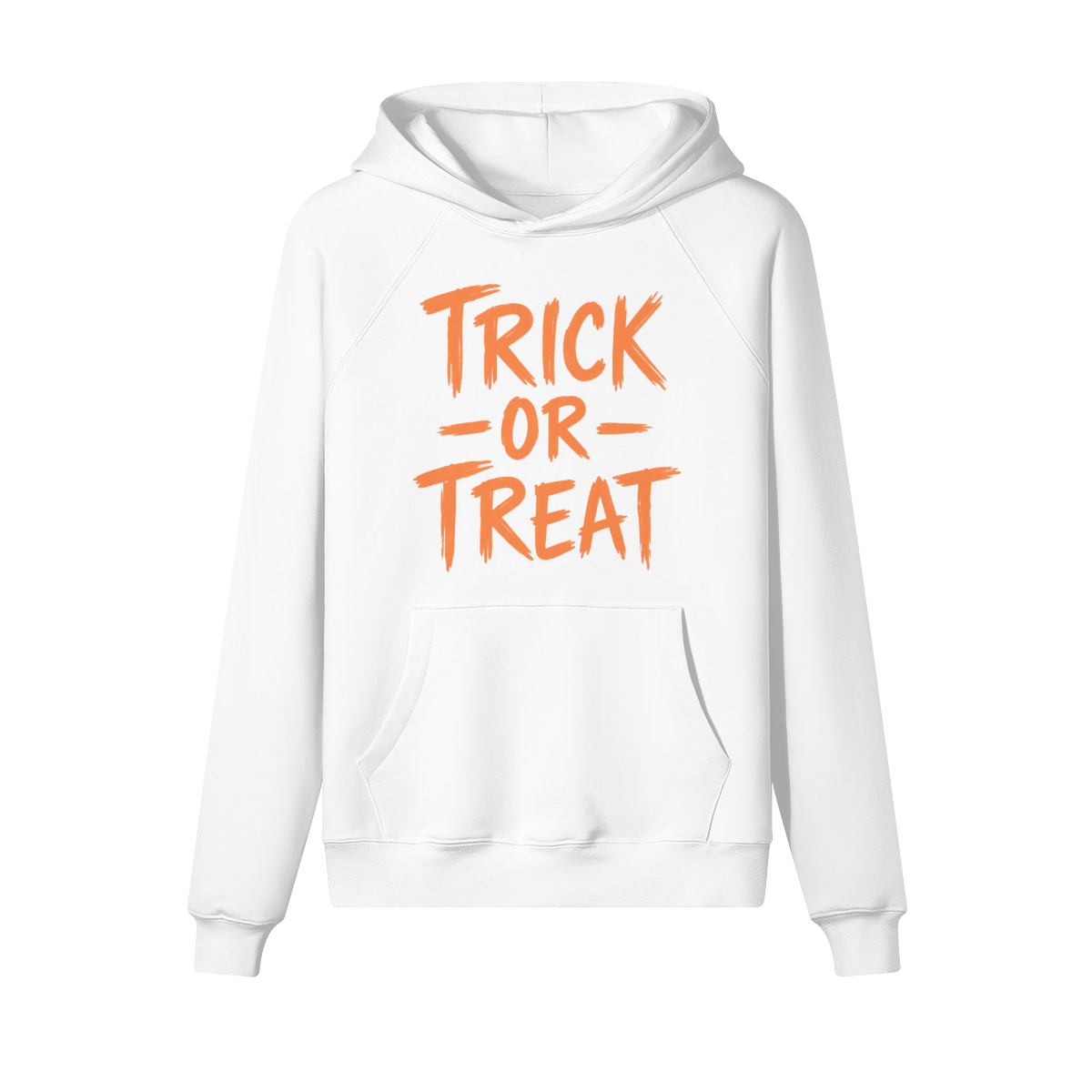 Trick or Treat Halloween Hoodie in heavy cotton fleece — view 9 | Staten Island Fits