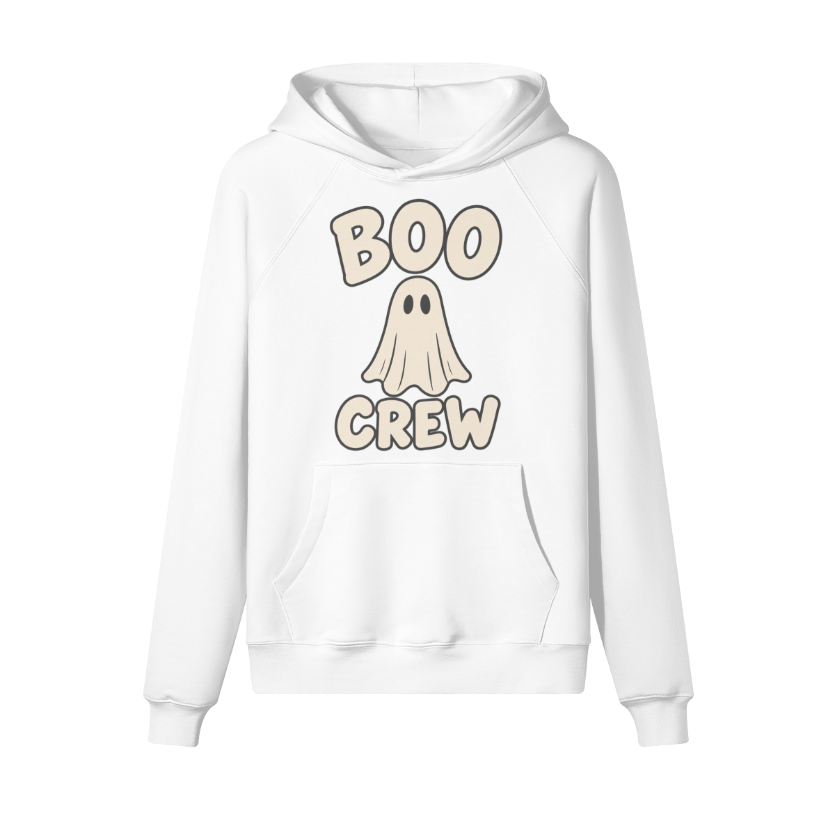 Boo Crew Halloween Hoodie in heavy cotton fleece — view 1 | Staten Island Fits