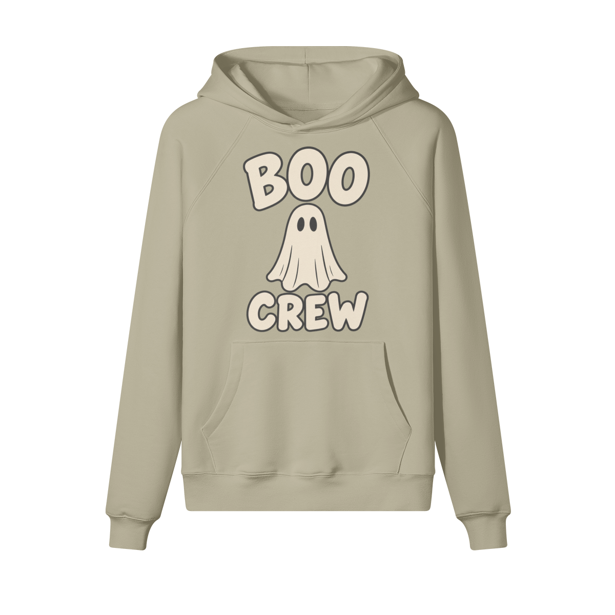 Boo Crew Halloween Hoodie in heavy cotton fleece — view 5 | Staten Island Fits