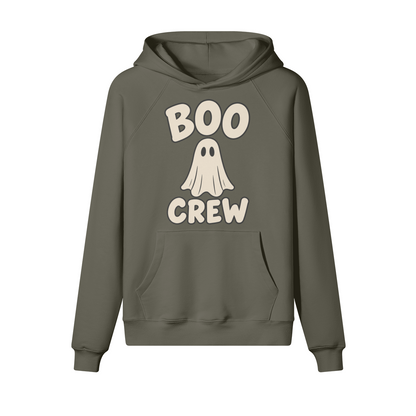 Boo Crew Halloween Hoodie in heavy cotton fleece — view 4 | Staten Island Fits