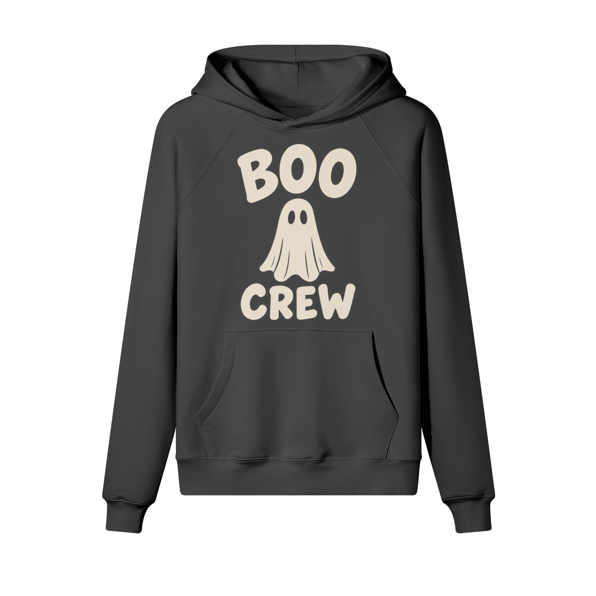 Boo Crew Halloween Hoodie in heavy cotton fleece — view 2 | Staten Island Fits