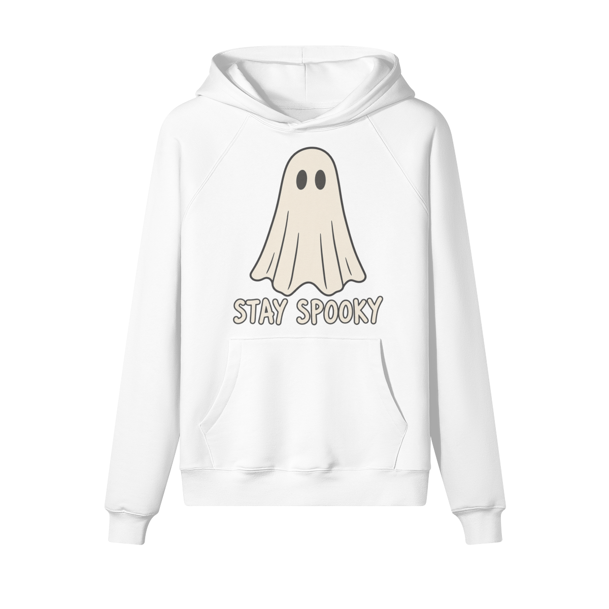 Stay Spooky Halloween Hoodie in heavy cotton fleece — view 1 | Staten Island Fits