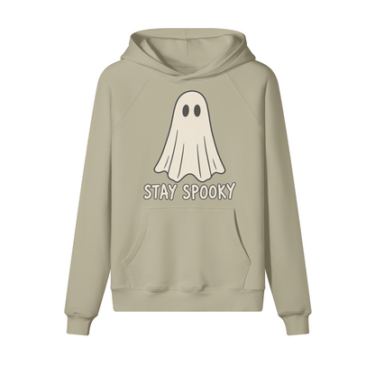 Stay Spooky Halloween Hoodie in heavy cotton fleece — view 13 | Staten Island Fits