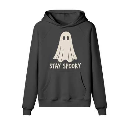 Stay Spooky Halloween Hoodie in heavy cotton fleece — view 10 | Staten Island Fits