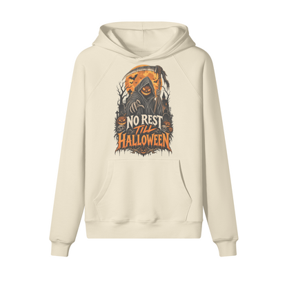 No Sleep Halloween Hoodie in heavy cotton fleece — view 3 | Staten Island Fits