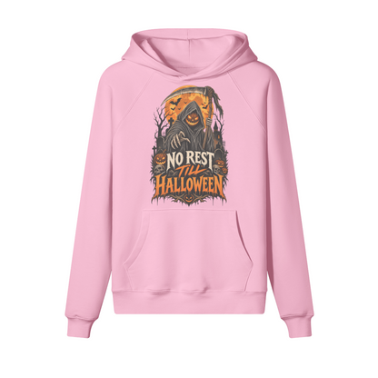 No Sleep Halloween Hoodie in heavy cotton fleece — view 15 | Staten Island Fits
