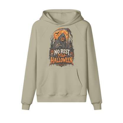 No Sleep Halloween Hoodie in heavy cotton fleece — view 13 | Staten Island Fits