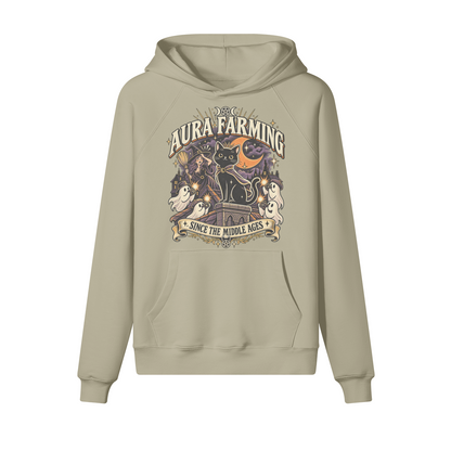 Aura Farming Halloween Hoodie in heavy cotton fleece — view 13 | Staten Island Fits