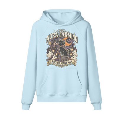 Aura Farming Halloween Hoodie in heavy cotton fleece — view 14 | Staten Island Fits