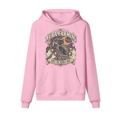 Aura Farming Halloween Hoodie in heavy cotton fleece — view 15 | Staten Island Fits