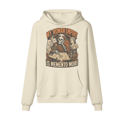 Momento Mori Halloween Hoodie in heavy cotton fleece — view 11 | Staten Island Fits